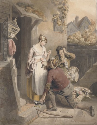 Inattention, 1808 by Thomas Heaphy